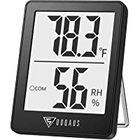 DOQAUS Digital Hygrometer Indoor Thermometer Humidity Gauge Room Thermometer with 5s Fast Refresh Temperature Humidity…