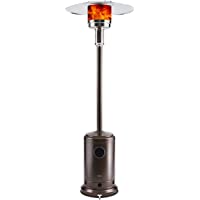 Patio Heater, 50,000 BTU Outdoor Patio Heater with Anti-tilt and Flame-out Protection System, Stainless Steel Burner…
