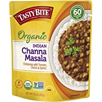 Tasty Bite Indian Channa Masala, Microwaveable Ready to Eat Entrée, 10 Ounce (Pack of 6)