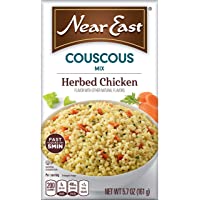 Quaker Near East Couscos Mix, Herbed Chicken (Pack of 12 Boxes)