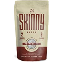 It’s Skinny Fettuccine — Healthy, Low Calorie, Low-Carb Konjac Pasta — Fully Cooked and Ready to Eat — Gluten Free…