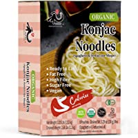 YUHO Organic Shirataki Konjac Pasta Variety 8 Pack Inside, Vegan, Low Calorie Food, Fat Free, Keto Friendly, Zero Carbs…