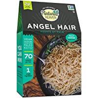 Natural Heaven Hearts of Palm Angel Hair Pasta| Gluten-Free | 4g of Carbs | High Fiber | Keto | Paleo | Vegan - Vacuum…