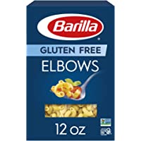 BARILLA Gluten Free Elbows Pasta, 12 Ounce (Pack of 8) - Non-GMO Gluten Free Pasta Made with Blend of Corn & Rice…