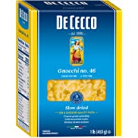 De Cecco Semolina Pasta, Gnocchi, 1 Lb (Pack Of 12), Blue