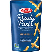 BARILLA Ready Pasta, Elbows, 8.5 oz. Pouch (Pack of 6) - Non-GMO, No Preservatives - Perfect Microwave Pasta Ready in 60…