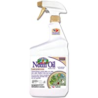 Bonide BND022- Ready to Use Neem Oil, Insect Pesticide for Organic Gardening 32 Oz