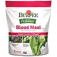 Burpee Organic Blood Meal Fertilizer | Add to Potting Soil | Excellent Natural Source of Nitrogen | for Tomatoes…