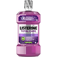 Listerine Total Care Anticavity Fluoride Mouthwash, 6 Benefit Oral Rinse Helps Kill 99% of Bad Breath Germs, Prevents…