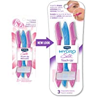 Schick Hydro Silk Touch-Up Multipurpose Exfoliating Dermaplaning Tool, Eyebrow Razor, and Facial Razor with Precision…