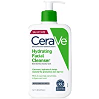 CeraVe Hydrating Facial Cleanser | Moisturizing Non-Foaming Face Wash with Hyaluronic Acid, Ceramides and Glycerin | 16…
