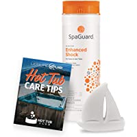LeisureQuip SpaGuard Enhanced Shock 2lb (1 Pack) with ScumBoat and Hot Tub E-Book