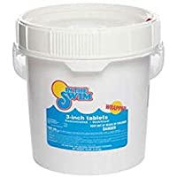 In The Swim 3 Inch Stabilized Chlorine Tablets for Sanitizing Swimming Pools - 10 Pounds