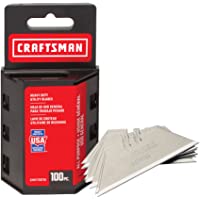 CRAFTSMAN Utility Knife Blades, 100 Pack (CMHT11921A)