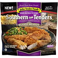 John Soules Foods Southern Style Tenders, Lightly Breaded, 24 oz (Frozen)