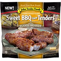 John Soules Foods Sweet BBQ Tenders, Lightly Breaded, 24 oz (Frozen)