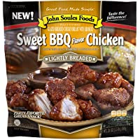 John Soules Foods Sweet BBQ Chicken, Lightly Breaded, 24 oz (Frozen)