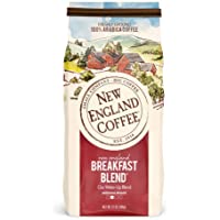 New England Coffee New England Breakfast Blend, Medium Roast Ground Coffee, 12 Ounce (1 Count) Bag
