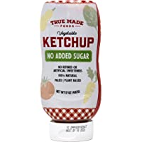 True Made Foods, No Added Sugar Vegetable Ketchup Squeeze, 17 Oz