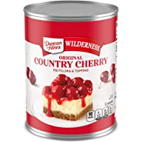 Duncan Hines Wilderness Original Pie Filling & Topping, Country Cherry, 21 Ounce