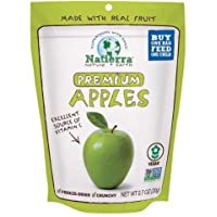 NATIERRA Premium Freeze-Dried Apples | Non-GMO & Vegan| 0.7 Ounce (Pack of 8)