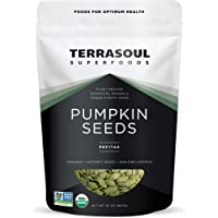 Terrasoul Superfoods Organic Pumpkin Seeds, 2 Lbs - Premium Quality | Fresh | Raw | Unsalted
