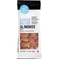 Amazon Brand - Happy Belly Roasted Lightly Salted Almonds Multi-Pack, 24 Count