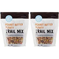Amazon Brand - Happy Belly Peanut Butter Plenty Trail Mix, 16 oz (Pack of 2)