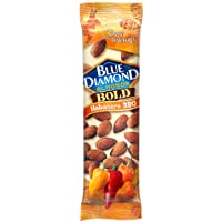 Blue Diamond Almonds, Bold Habanero BBQ, 1.5 Ounce, (Pack of 24)