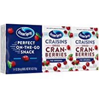 Ocean Spray Craisins Dried Cranberries, Original Brick Pack, 1 Ounce (Pack of 12)