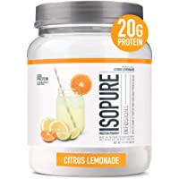 Isopure Infusions, Refreshingly Light Fruit Flavored Whey Protein Isolate Powder, "Shake Vigorously & Infuses in a…
