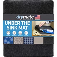 Drymate Premium Under The Sink Mat (24” x 29”), Cabinet Protection Mat, Shelf Liner - Absorbent/Waterproof/Slip…