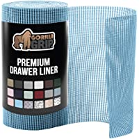 Gorilla Grip Drawer and Shelf Liner, Strong Grip, Non Adhesive Easiest Install Mat, 12 in x 10 FT, Durable Liners for…