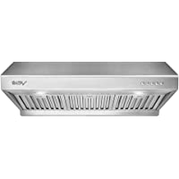 BV Range Hood - 30 Inch 750 CFM Under Cabinet Stainless Steel Kitchen Range Hoods, Dishwasher Safe Baffle Filters w/LED…