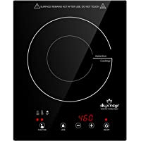 Duxtop Built-in Countertop Burner, Portable Induction Cooktop, Sensor Touch Induction Burner, 170-Minute Timer, Safety…