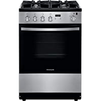 Frigidaire 24 in. 1.9 Cu. Ft. Gas Range in Stainless Steel with Continuous Cast Iron Grates, ADA Compliant