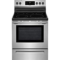 FFEF3054TS 30 Freestanding Electric Range with 5.3 cu. ft. Capacity 2 Oven Racks Storage Drawer 5 Heating Elements and…
