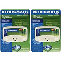 Refrigmatic WS-36300 Electronic Surge Protector for Refrigerator – Up to 27 cu. ft. (2 Pack)