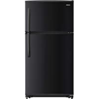 Winia WTE21GSBMD 21 Cu. Ft. Top Mount Refrigerator With Factory Installed Ice Maker - Black