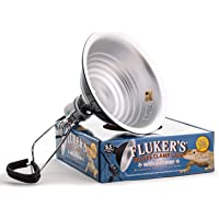 Fluker's Repta-Clamp Lamp 8.5-Inch Ceramic with Dimmable Switch