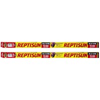 (2 Pack) Zoo Med 26062 Reptisun 10.0 T5-Ho Uvb 39W Fluorescent Lamp, 34"