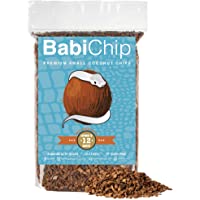 BabiChip Coconut Substrate for Reptiles Loose Small Sized Coconut Husk Chip Reptile Bedding