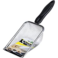 REPTI ZOO Reptile Sand Stainless Steel Fine Mesh Reptile Substrate Metal Sand Shovel Terrarium Substrate Durable Litter…