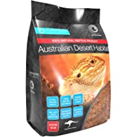 JurassicNatural Australian Desert Dragon Habitat 10lb Substrate for Bearded Dragons and Other Lizards, Red