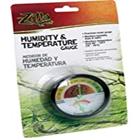 Zilla Reptile Terrarium Thermometer & Humidity Gauge