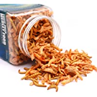 Aquatic Turtle Medley Food - Freeze Dried Shrimp & Mealworms for Aquatic Turtle, Beard Dragon and Other Reptiles…