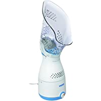 Vicks Personal Sinus Steam Inhaler with Soft Face Mask – Face Humidifier with Targeted Steam Relief Aids with Sinus…
