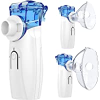 Portable Nebulizer - Nebulizer Machine for Adults & Kids Travel and Household Use, Handheld Mesh Nebulizer for Breathing…