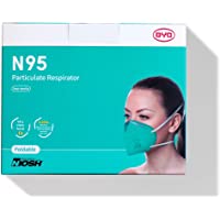 BYD CARE N95 Respirator, 20 Pack with Individual Wrap, Breathable & Comfortable Foldable Safety Mask with Head Strap for…
