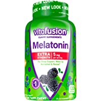 Vitafusion Extra Strength Melatonin Gummy Vitamins, 5mg, 120 ct Gummies